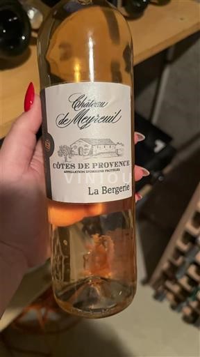 Provence Côtes-de-Provence Château Meyreuil La Bergerie Không niên vụ