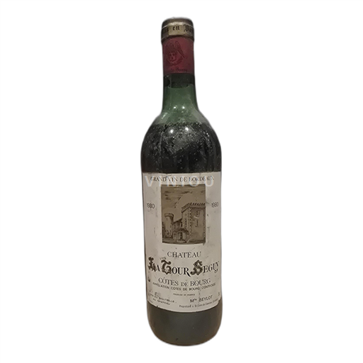 Bordeaux Côtes-de-bourg Château La Gour Seguy 1980