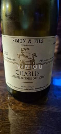 Burgundija Chablis Simon & Fils 2024