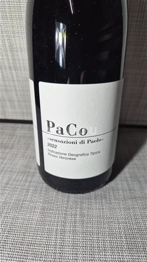 Wines of Veneto Unspecified PaCo sensazioni di Paolo 2022