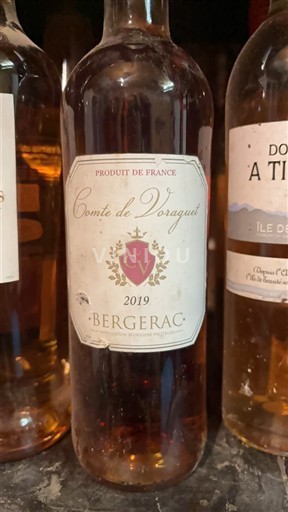 Weine Blanc sec Comte de Vraquié 2019 Frankreich Südwestfrankreich Bergerac AOC