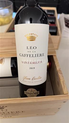 Bordeaux Saint-Émilion Léo de la Gaffelière Terra Cecelia 2019