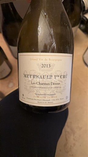 Borgoña Meursault Premier Cru Domaine Tessier Les Charmes Dessus 2013