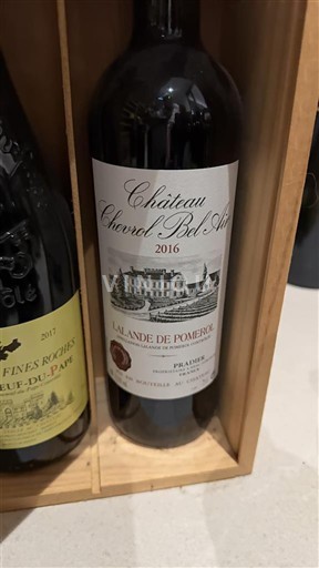 Burdeos Lalande-de-Pomerol Château Cheval Bel Air 2016