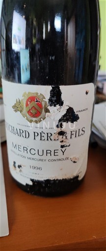 Wines Rouge sec Bouchard Père & Fils 1996 France Burgundy Mercurey AOC