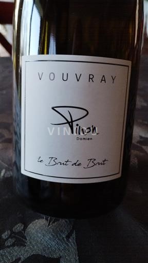 Loirevallei Vouvray Domaine Pinon Le Brut de Brut Niet-geïntegreerd