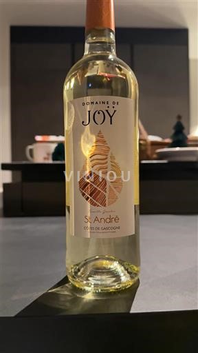 Vini Blanc sec St André Domaine Joy 2024 Francia Sud-Ovest Côtes de Gascogne IGP