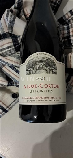 Viinit Rouge sec Les Brunettes Domaine Bois Bernard & Fils 2024 Ranska Burgundi Aloxe-Corton AOC