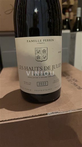 Rhône-dalen Vinsobres Famille Perrin Les Hauts de Julien 2022