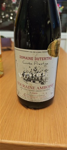 Loiretal Touraine-Amboise Domaine Tertre Prestige 2009