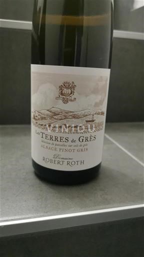 Alsacia Pinot gris Robert Roth Les Terres de Grès Sin añada