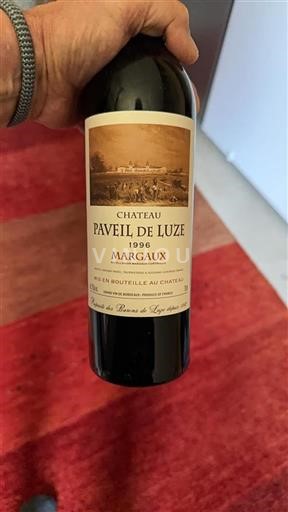 Bordéus Margaux Chateau Paveil de Luze 2004