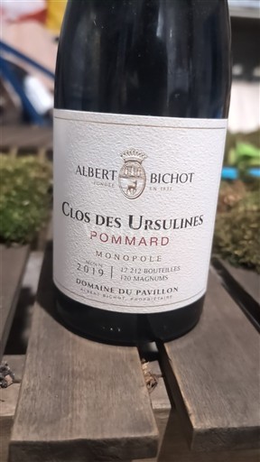 Borgoña Pommard Domaine Albert Bichot - Domaine du Pavillon Clos des Ursulines Monopole 2019