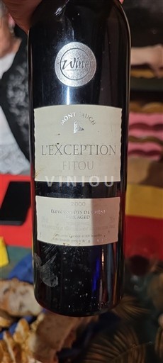 Langvedok Fitou Mont Tauch L'Exception 2000