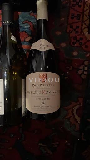 Borgogna Chassagne-Montrachet Roux Père & Fils Les Chaumes 2018