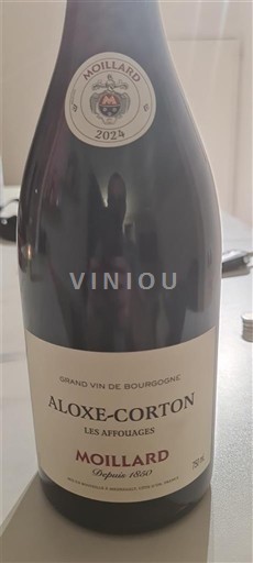 Burgundy Aloxe-Corton Moillard Les Afouages 2024