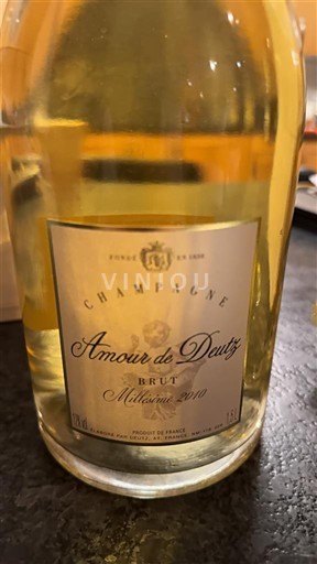 Champagne Deutz Amour de Deutz 2010