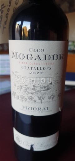 Katalonja Priorat Clos Mogador Gratallops 2022