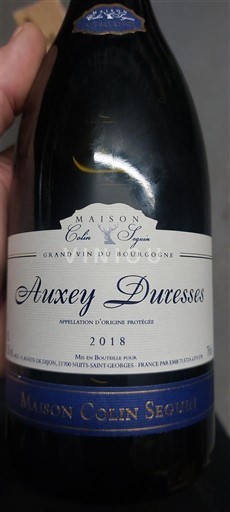 Burgundsko Auxey-Duresses Maison Colin Seguin 2018