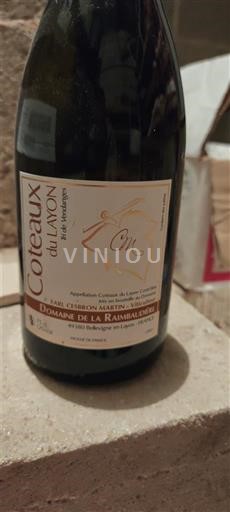 Dolina Loare Coteaux-du-Layon Domaine La Raimbaudière Neleten.