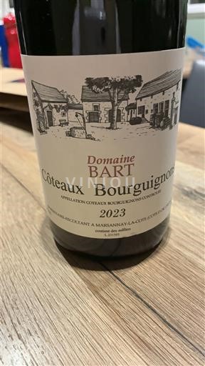 Víno Rouge sec Domaine Bart 2023 Francie Burgundsko Burgundské vinice AOC