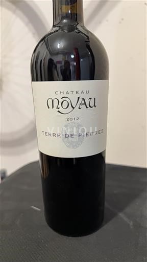 Rượu vang Rouge sec Terre de Pierres Château Moyau 2012 Pháp Languedoc La Clape AOC