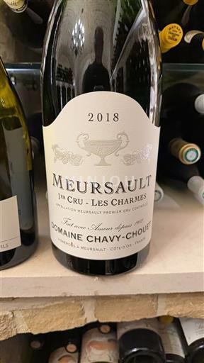 Bourgogne Meursault Premier Cru Domaine Chavy-Chouet Les Charmes 2018