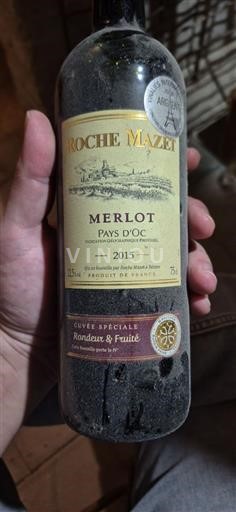 Languedoc-Roussillon Pays d'Oc Roche Mazet Spéciale Rondeur & Fruité 2015