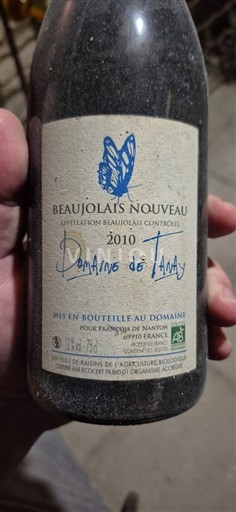 Beaujolais Beaujolais Nouveau Domaine Tamay 2010