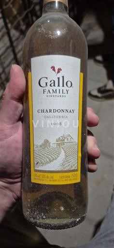 Vùng trồng nho được cấp phép California Không được chỉ định Gallo Family Vineyards 2008