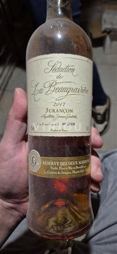 Jugozahod Jurançon Clos Beaupavère Séduction 2017