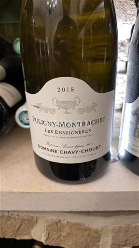 Burgundsko Puligny-Montrachet Domaine Chavy-Chouet Les Enseignères 2018