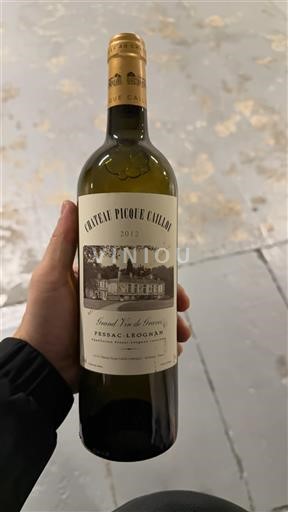 Bordeaux Pessac-Léognan Château Picque Caillou 2012