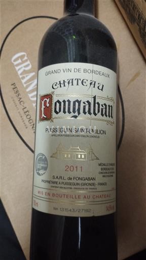 Bordeaux Puisseguin-Saint-Émilion Château Fongaban 2011