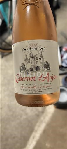 Wines Rosé demi-sec Les Hauts Buis 2023 France Loire Valley Cabernet d'Anjou AOC