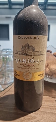 Bordeaux Haut-Médoc Château Barreyres 2008