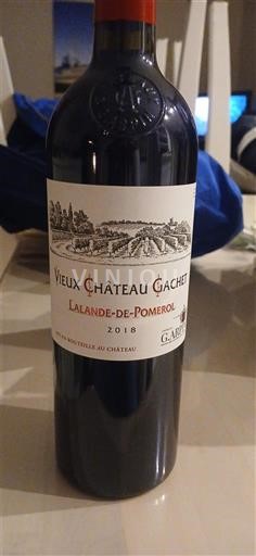 Burdeos Lalande-de-Pomerol Château Vieux Château Gachet 2018