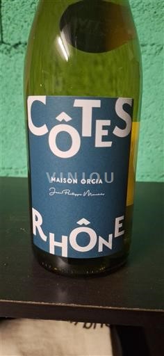 Vine Blanc sec Maison Orcia Non millésimé Frankrig Rhône-dalen Côtes-du-Rhône AOC