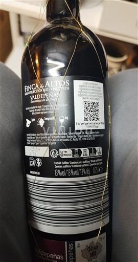 Castilla-La Mancha Valdepeñas Finca Altos Không niên vụ