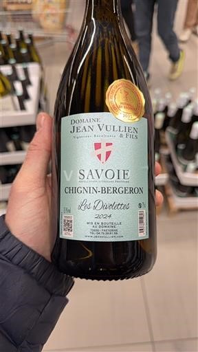 Savoja in Bugey Chignin-Bergeron Domaine Jean Vullien & Fils Les Diviettes 2021