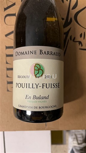 Burgundy Pouilly-Fuissé Grand Cru Domaine Barraud En Buland Vieilles Vignes 2021