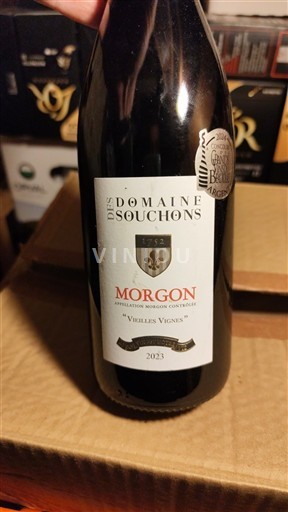 Beaujolais Morgon Domaine S Souchons Vieilles Vignes 2023