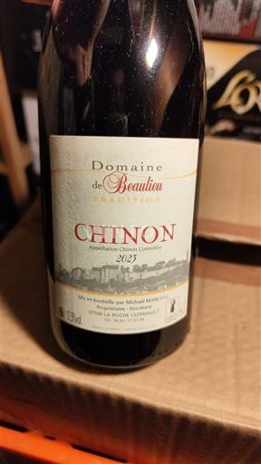 Dolina Loare Chinon Domaine Beaulieu Tradition 2023