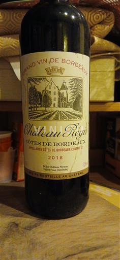 Bordeaux Côtes-de-Bordeaux Château Régaud 2018