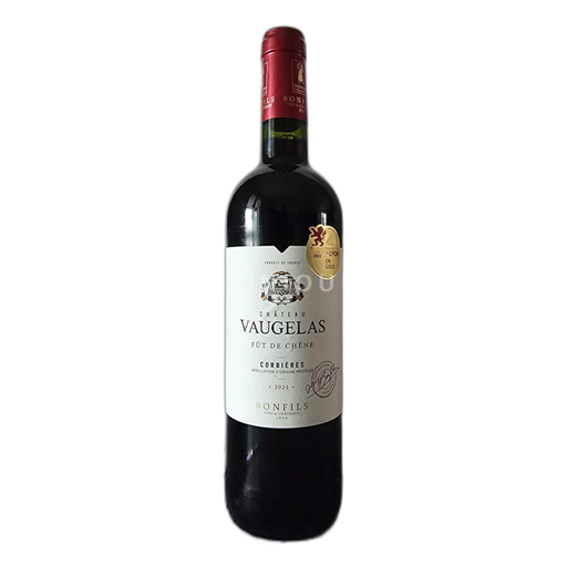 Languedoc Corbières Château Vaugelas Fût de chêne 2021