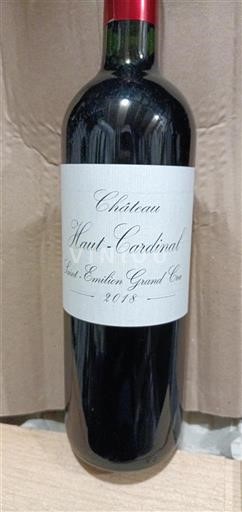 Bordeaux Saint-Émilion Grand Cru Grand Cru Château Haut-Cardinal 2018