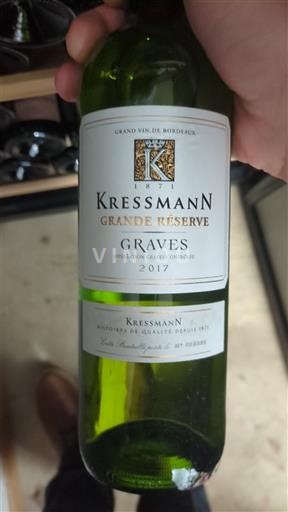 Bordeaux Graves Kressmann Grande Réserve 2017