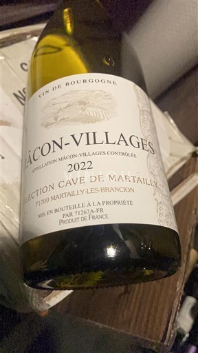 Bourgondië Mâcon en mâcon-dorpen Cave de Martailly 2022