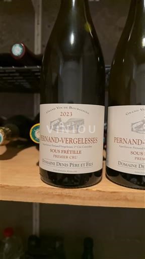 Borgoña Pernand-Vergelesses Premier Cru Domaine Nis Père et Fils Sous Frétille 2023
