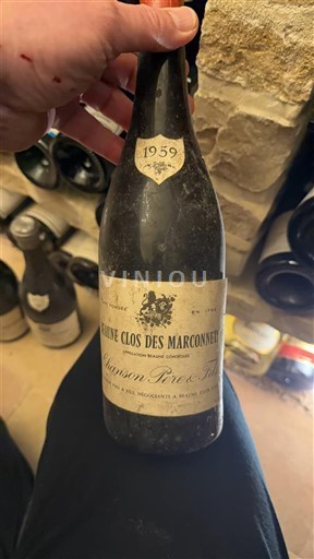 Burgundsko Morey-saint-denis Grand Cru Domaine Chanson Clos des Marconnets 1959